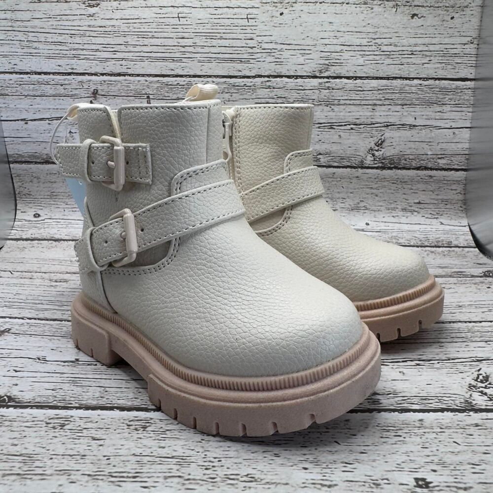 Cat & Jack Toddler Girls Evie Buckle Boots